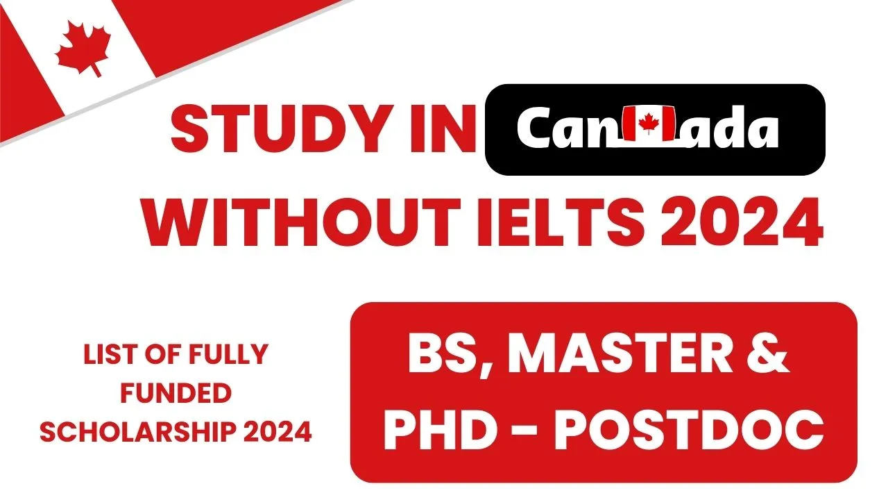 Study in Canada Without IELTS (2024) – Alternatives & Universities